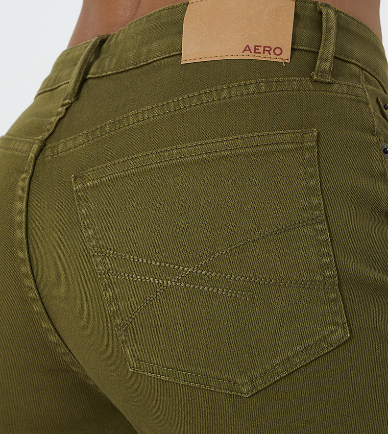 Aero Girls Wide Leg Denim Pant