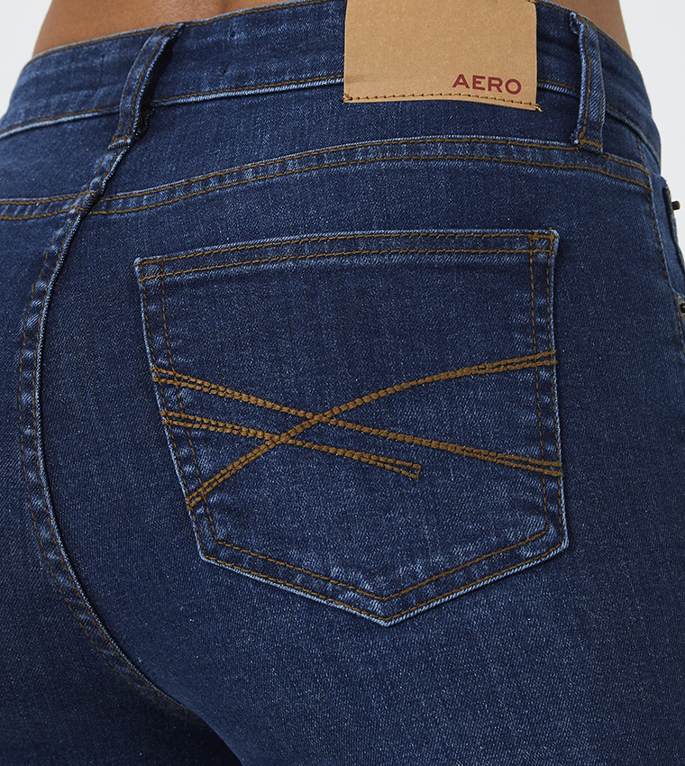 Aero Ladies High Rise Curvy Denim Jeans