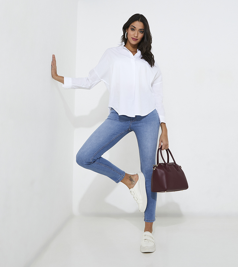 Aero Ladies High Rise Curvy Denim Jeans