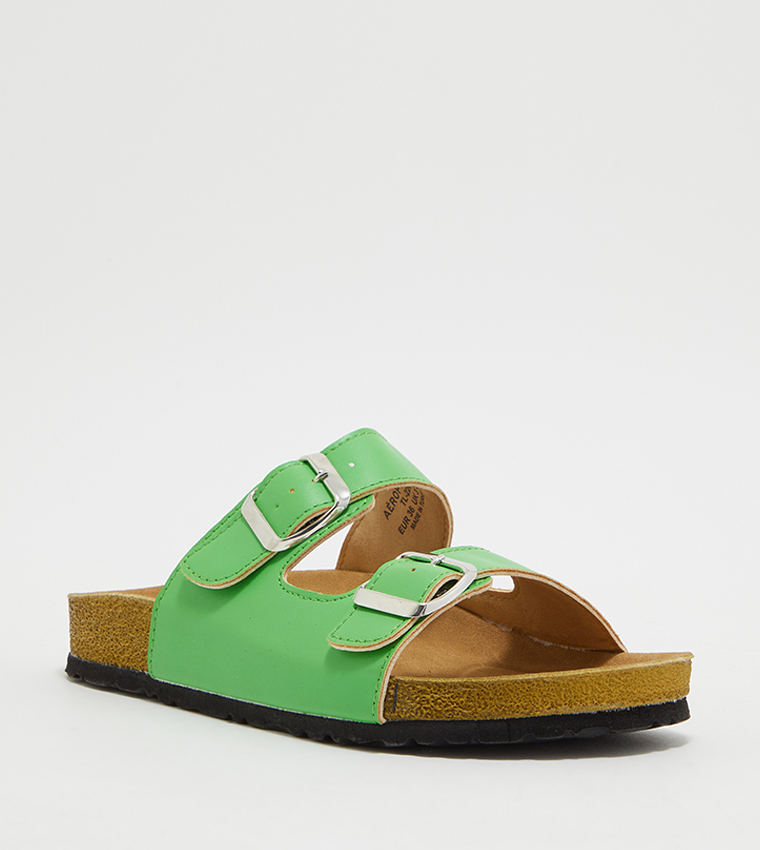 Aero Girl's Round Toe Flat Sandals