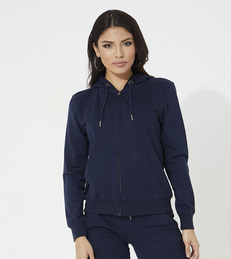 Blue aeropostale hoodie hot sale
