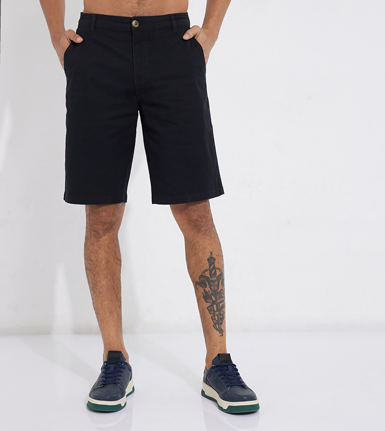 Buy Aeropostale Aero High Waist Shorts In Black 6thStreet Saudi