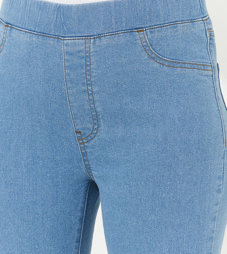 Aero Dark Wash High Rise Skinny Jeggings