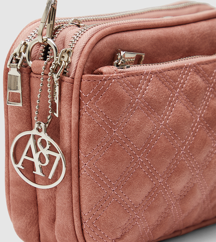 Aero Girls Quilted Crossbody Bag
