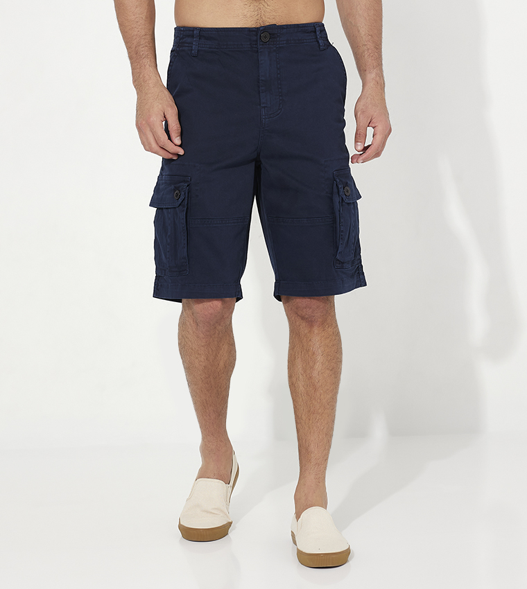 Navy blue shorts hot sale