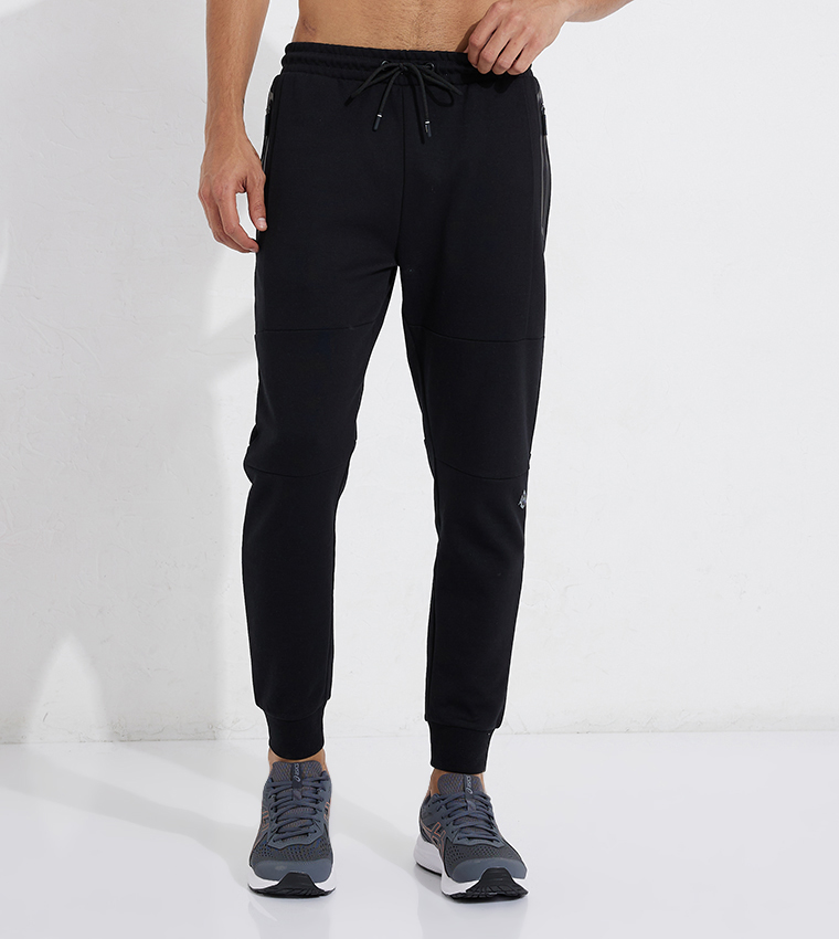 Buy Aeropostale Aero Guys Drawstring Waist Active Joggers In Black 6thStreet UAE