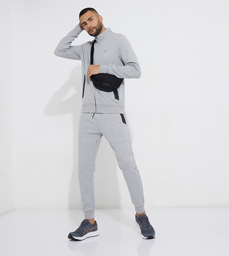 Buy Aeropostale Aero Guys Mock Neck Sweatshirt In Grey | 6thStreet