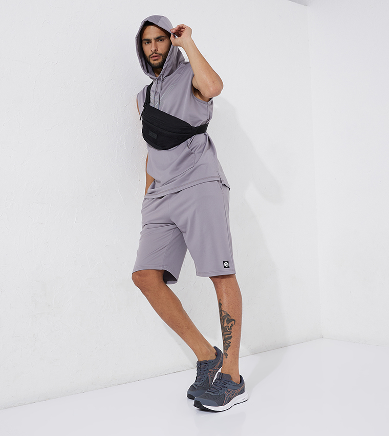 Aero Guys Drawstring Waist Active Shorts