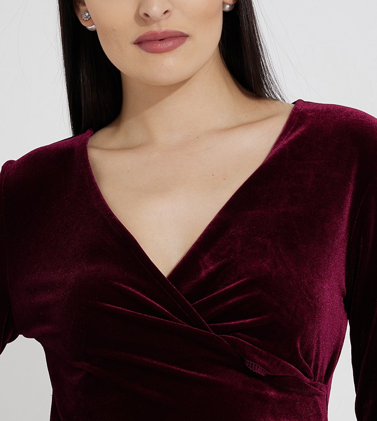 Aeropostale velvet dress online