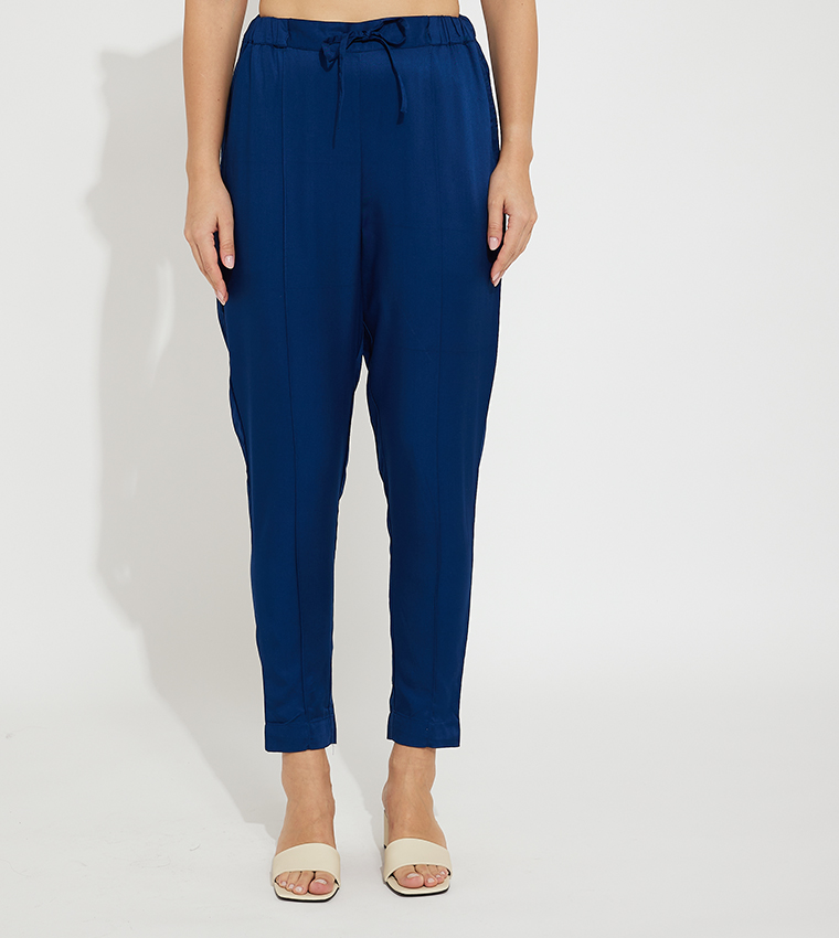 Aero Girl's Drawstring Waist Woven Pants