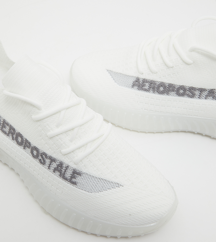 Aeropostale white sneakers discount