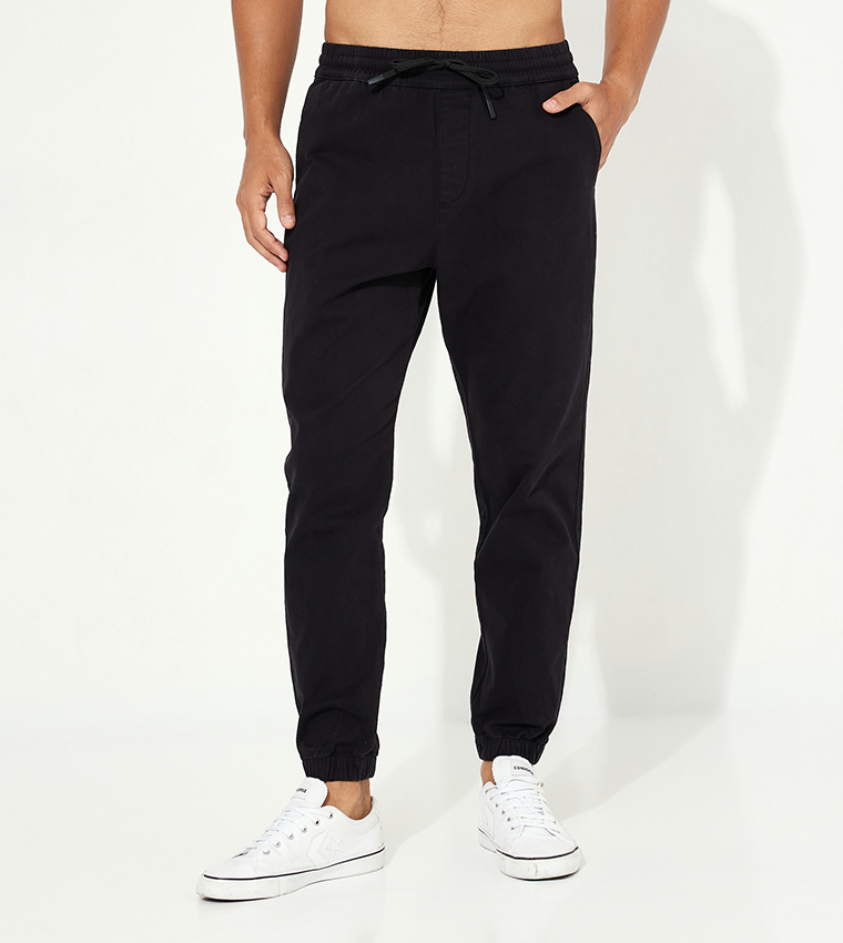 Aeropostale black joggers store