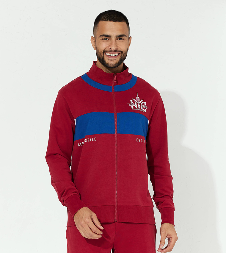 Aeropostale burgundy jacket discount