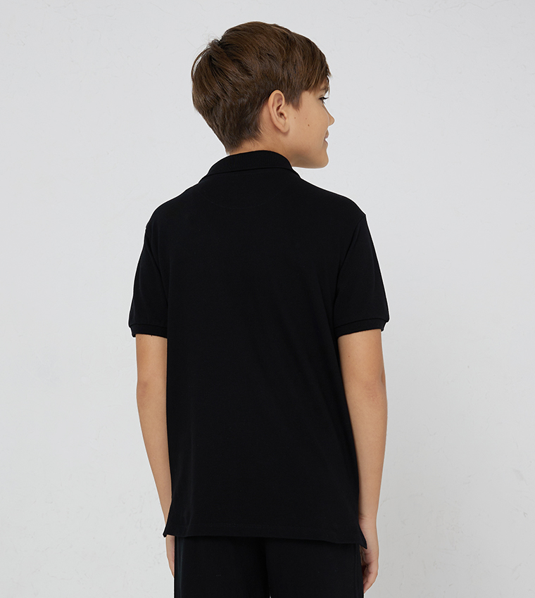 Aero Boys Short Sleeves Polo T-Shirt