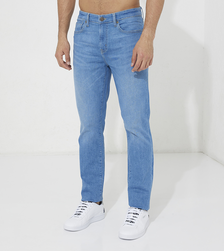 Buy Aeropostale Aero Super Skinny Fit Jeans In Blue 6thStreet UAE