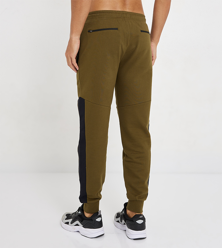 Buy Aeropostale Aero Guys Drawstring Waist Joggers In Olive