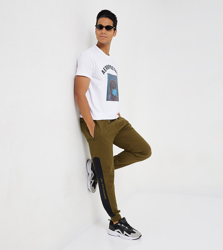Aero Guys Drawstring Waist Joggers