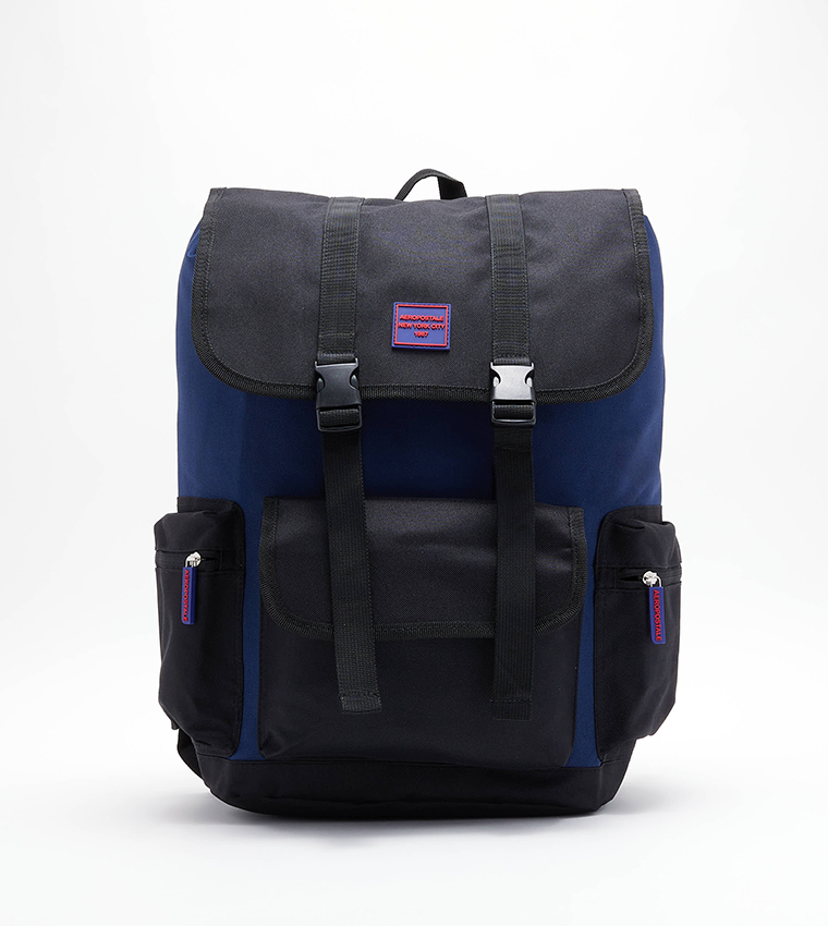 Buy Aeropostale Aero Boy s Flap Closure Backpack In Blue