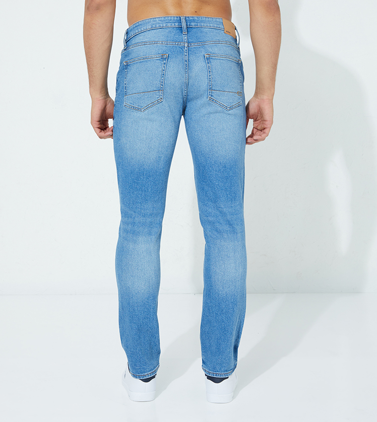 Buy Aeropostale Aero Guys Slim Fit Jeans In Blue 6thStreet UAE