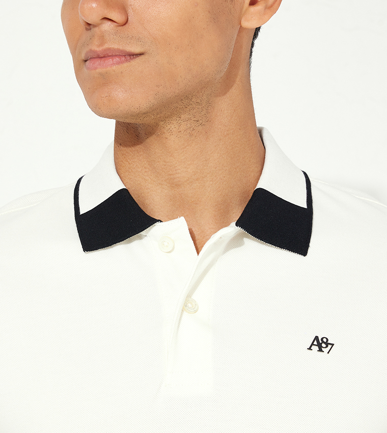 Aero Guys Solid Polo T-Shirt