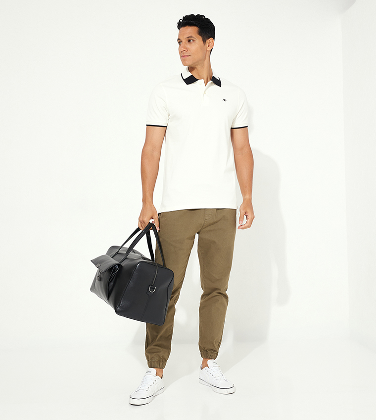 Aero Guys Solid Polo T-Shirt