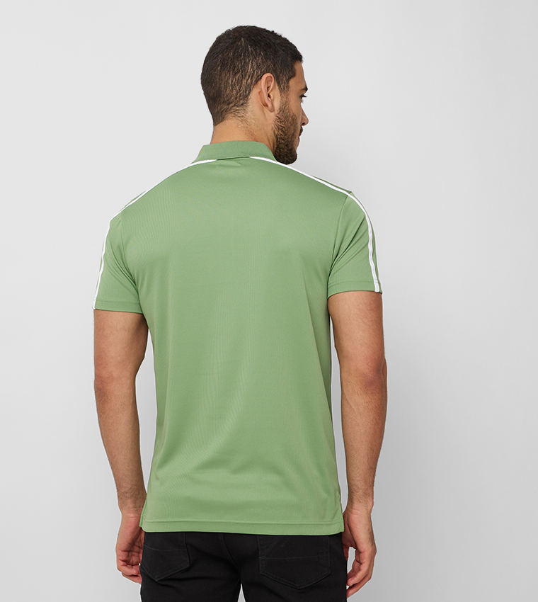 Aero Men's Ribbed Polo T-Shirt