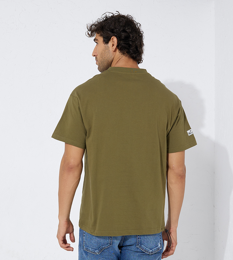 Aero Guys Adjustable Hem Boxy Fit T-Shirt
