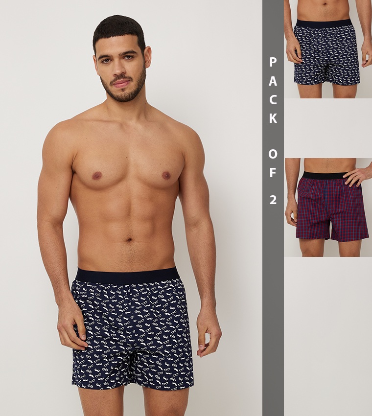 Aero 2-Pack Assorted Boxers