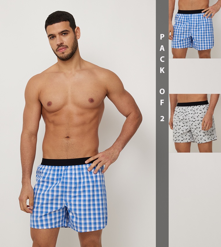 Aero 2-Pack Assorted Boxers