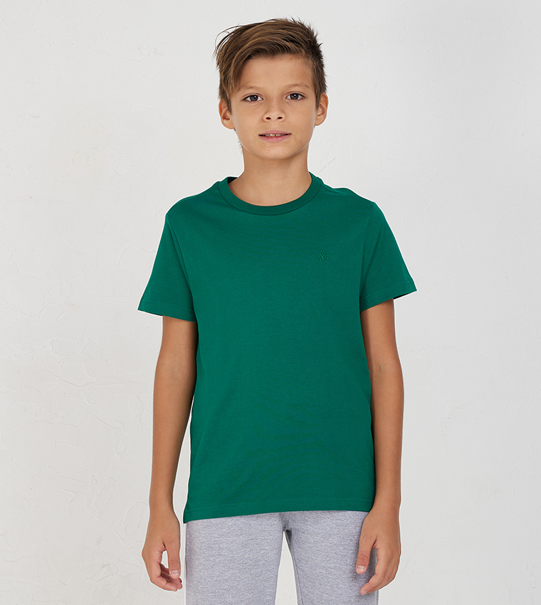 Dark green t deals shirt
