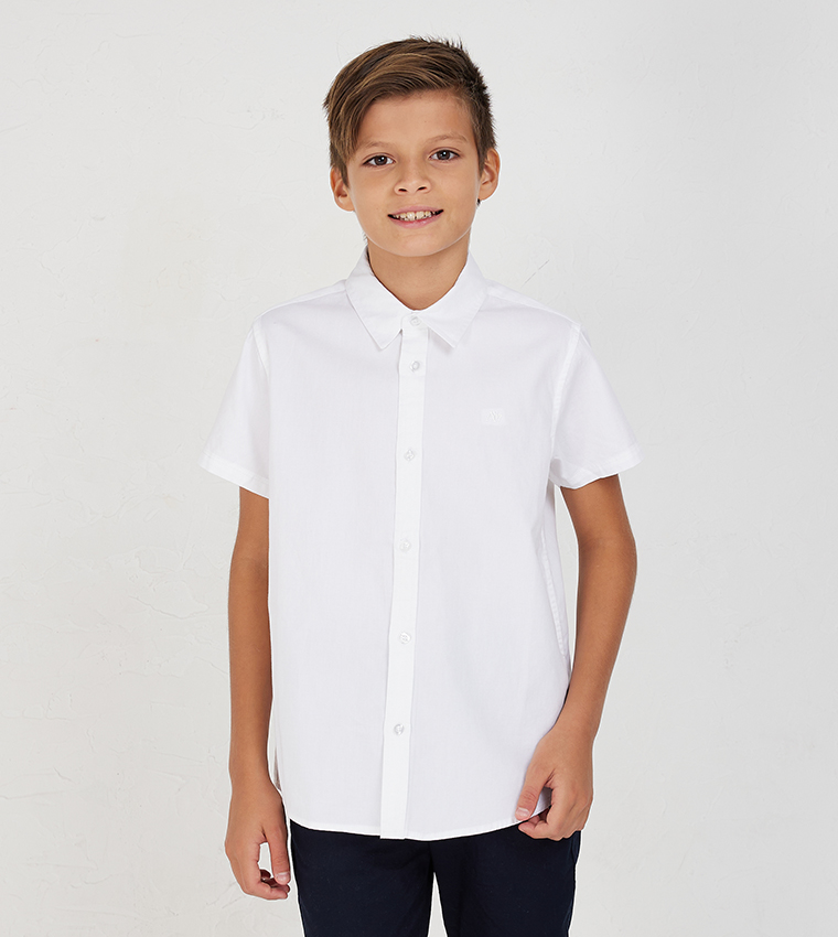 Aero Boys A87 Embroidered Shirt