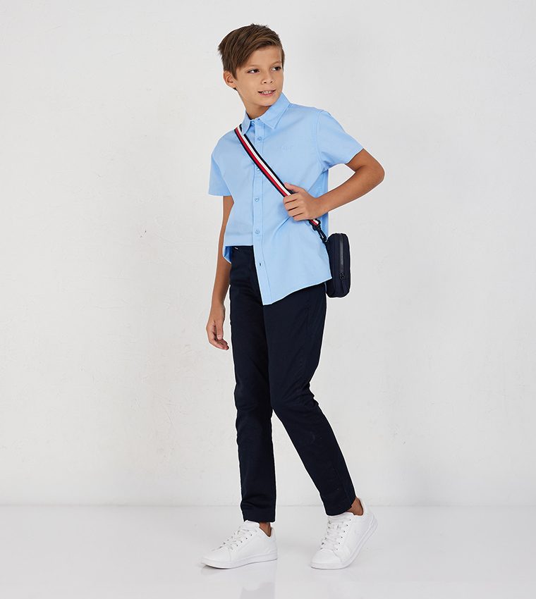 Aero Boys A87 Embroidered Shirt