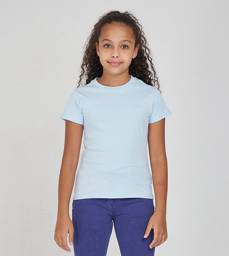 Blue shirts for 2025 girls
