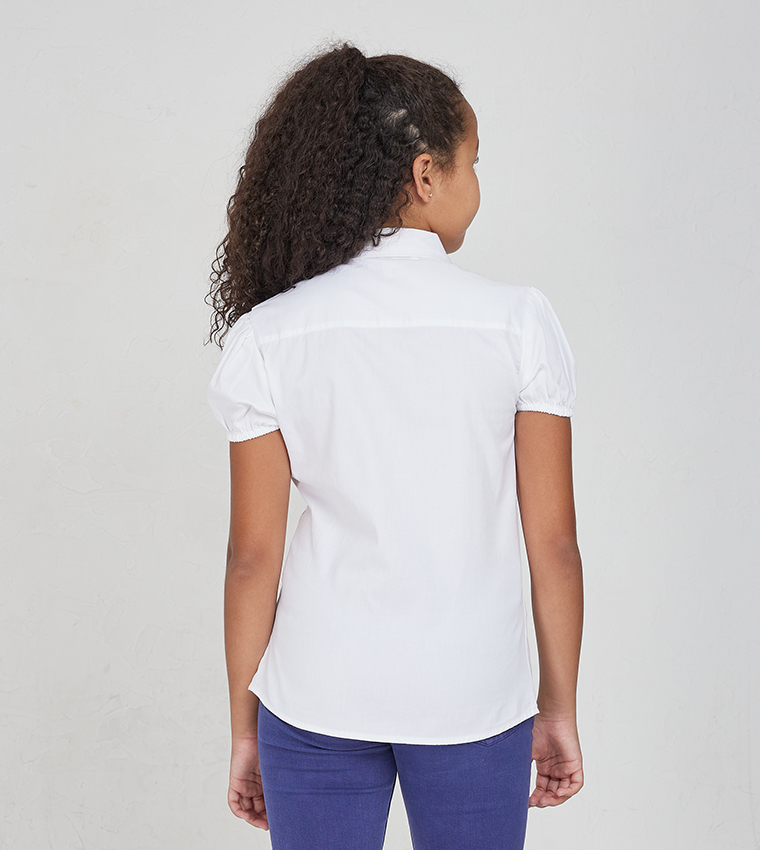 Aero Girl Pintuck Detail Shirt
