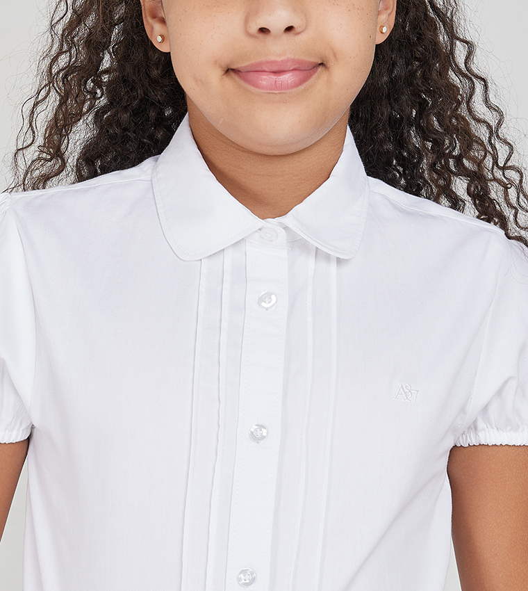 Aero Girl Pintuck Detail Shirt