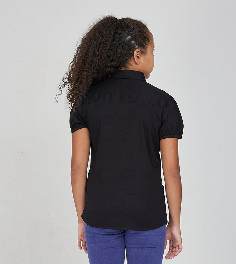 Aero Girl Pintuck Detail Shirt