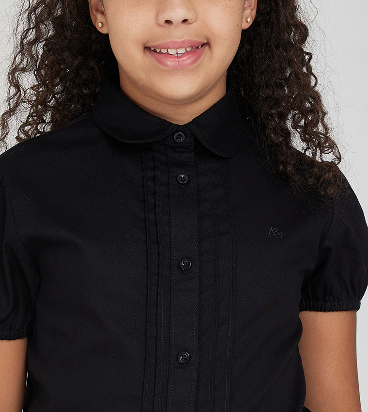 Aero Girl Pintuck Detail Shirt
