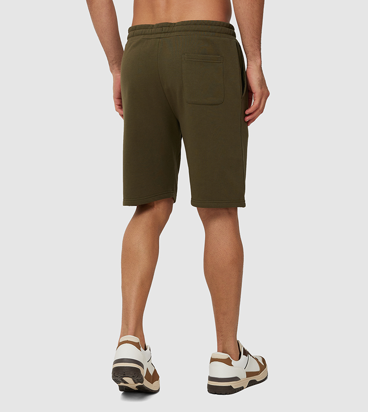 Buy Aeropostale Aero Men's Embroidered Active Shorts In Olive ...