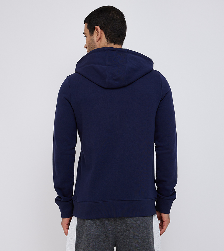 AERO Logo Printed Zip-Through Hooded Jacket