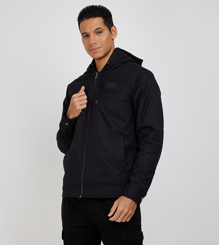 Aeropostale hooded hot sale jacket men's