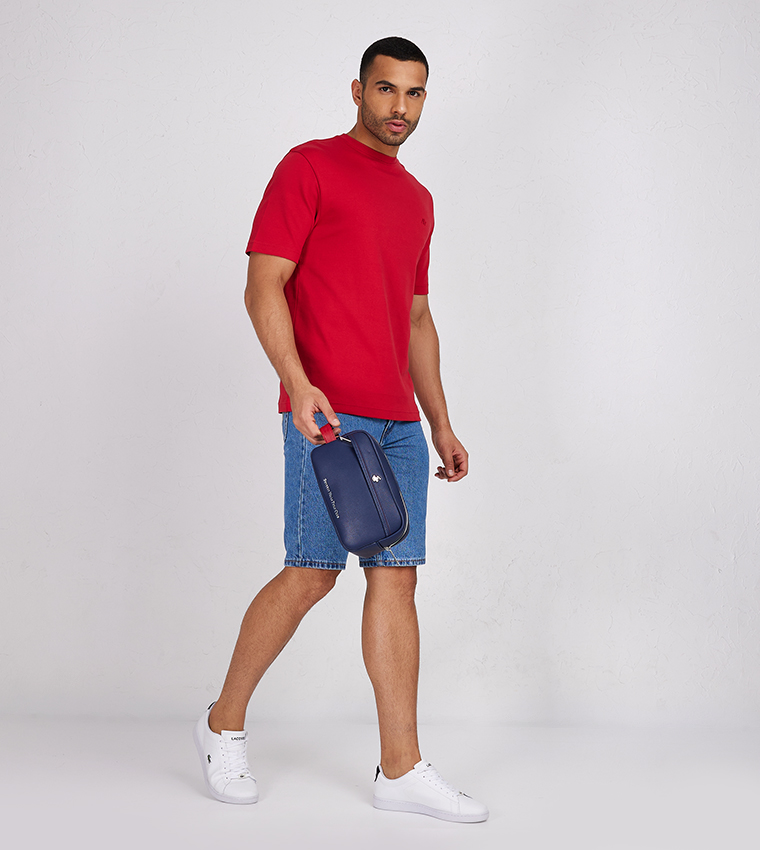 Aero Guys Solid Regular Fit T-Shirt