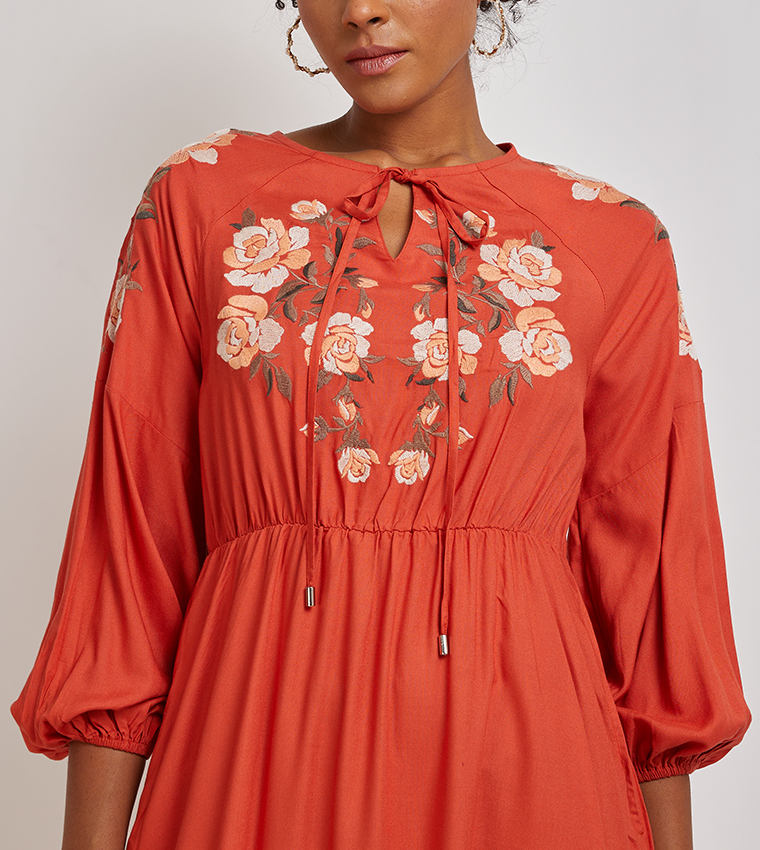 aeropostale orange dress Aeropostale dress new without tags