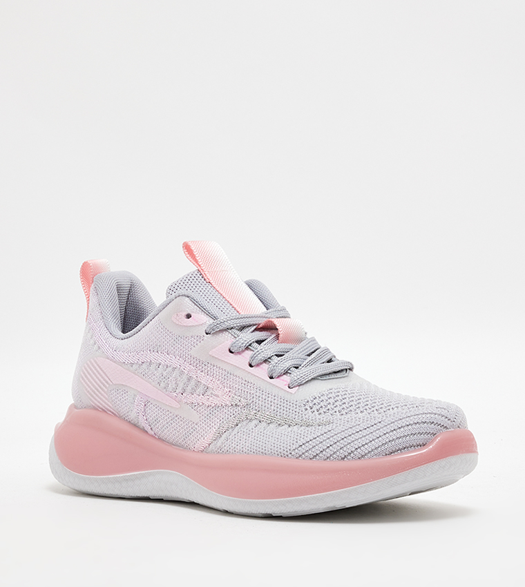 Pink lace up shoes store