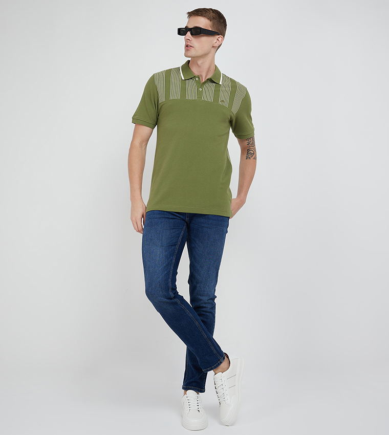 Aero Men's Regular Fit Polo T-Shirt