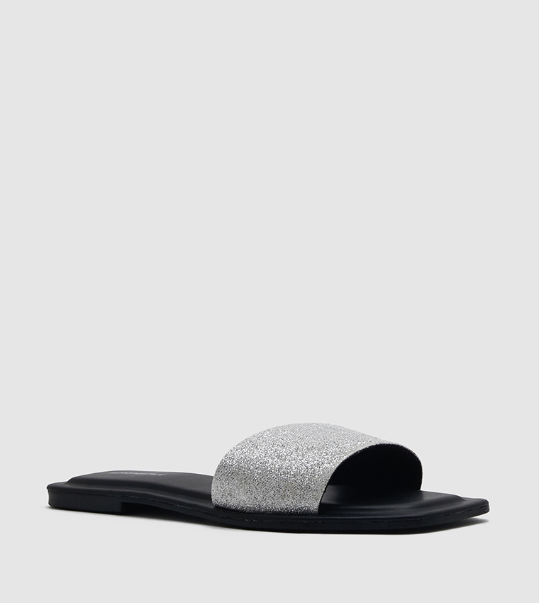 Sparkle flat sales sandals