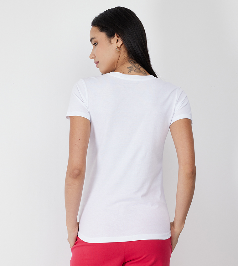 Aero Women Printed Short Sleeves T-Shirt