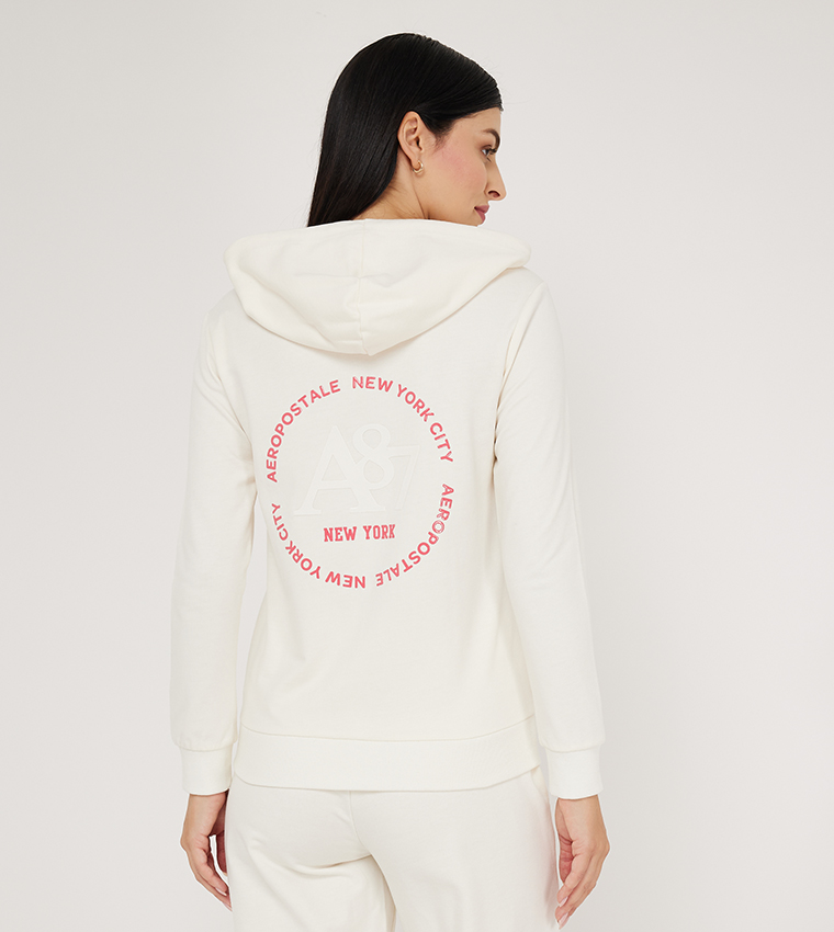 White aeropostale jacket cheap