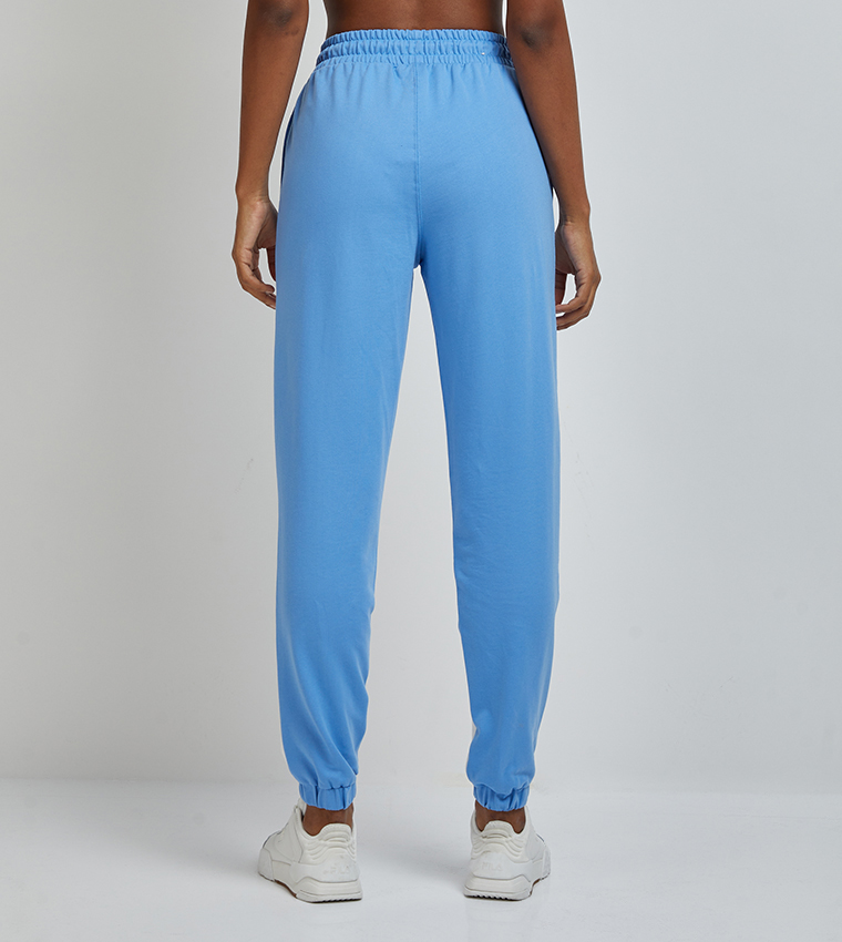Aero Color Block Drawstring Waist Joggers