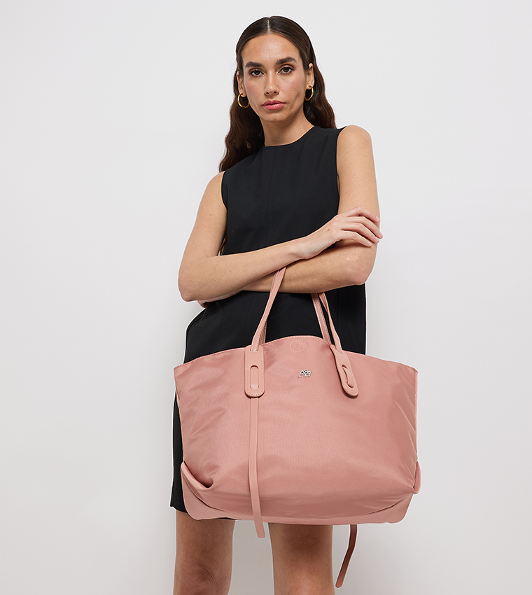 Aero Women's Textured Tote Bag Set