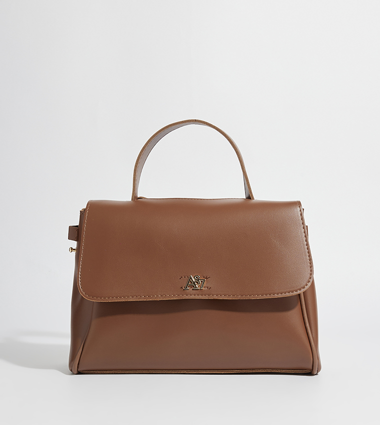 Aero Girls Textured Satchel Bag